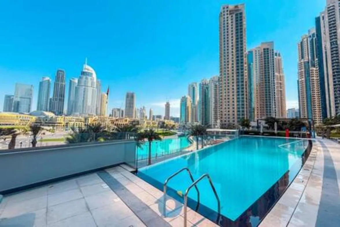 5608Gr Majestic Two Bedroom With Burj Khalifa View Dubai Birleşik Arap Emirlikleri
